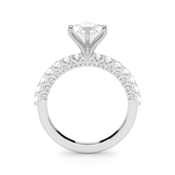 1.00CT 14K Marquise Cut Diamond Ring Design